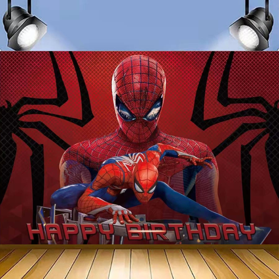 SPIDERMAN BIRTHDAY PARTY BANNER3x5ft