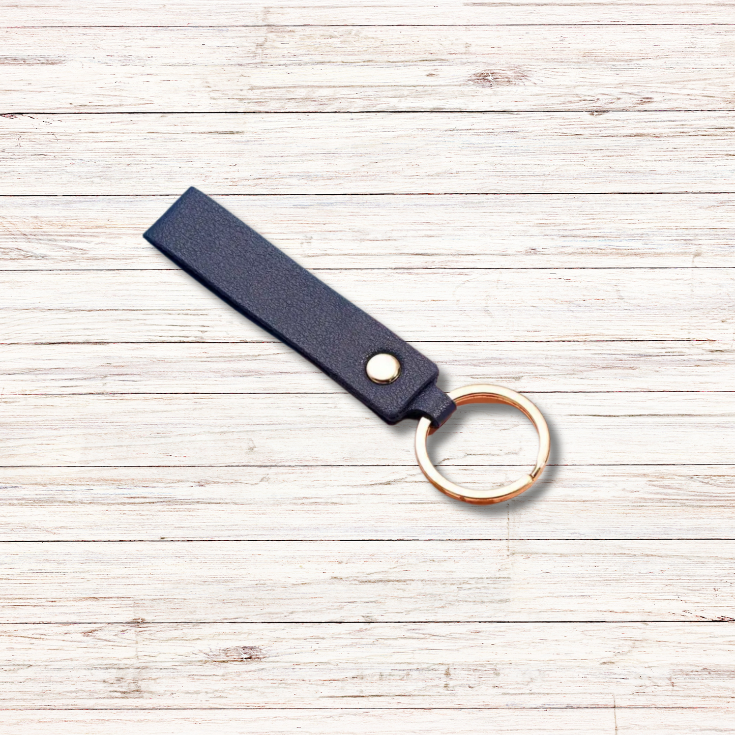 Personalised PU Leather Keychain