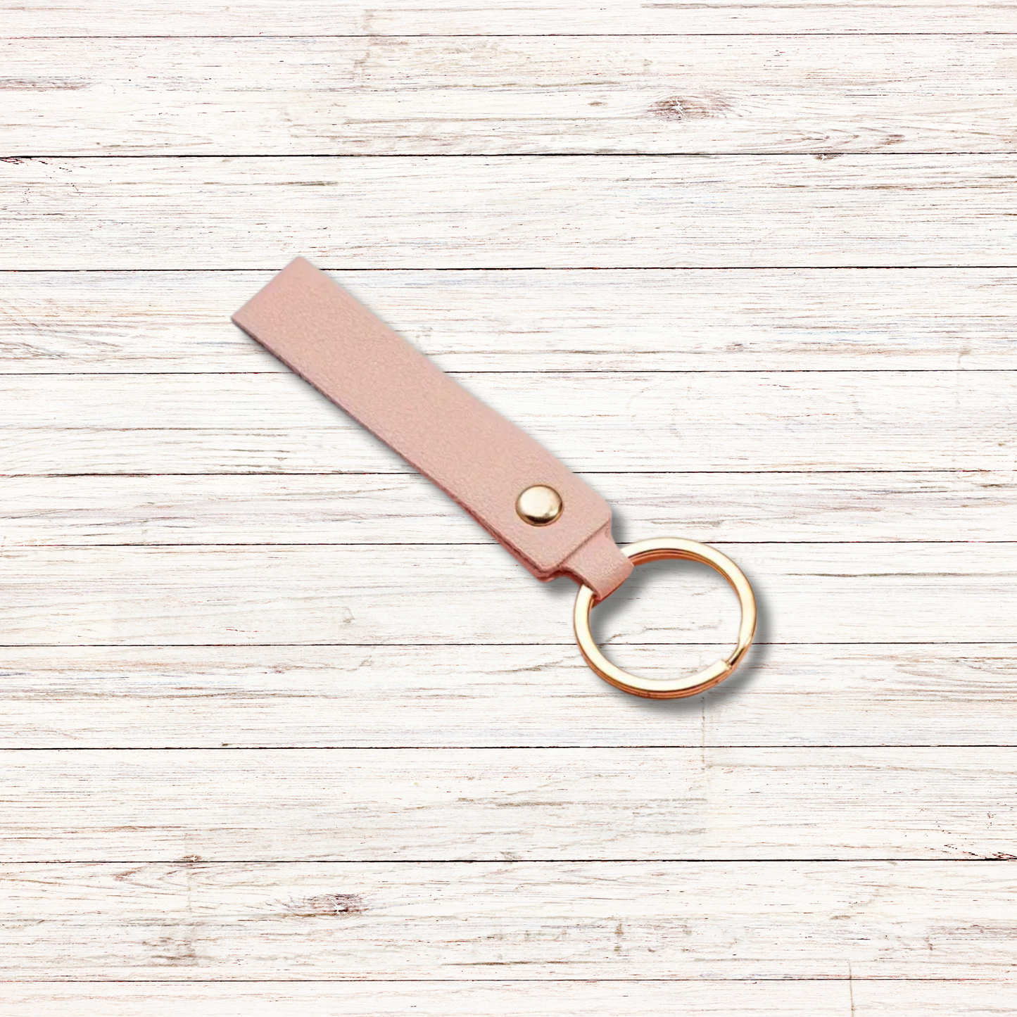 Personalised PU Leather Keychain