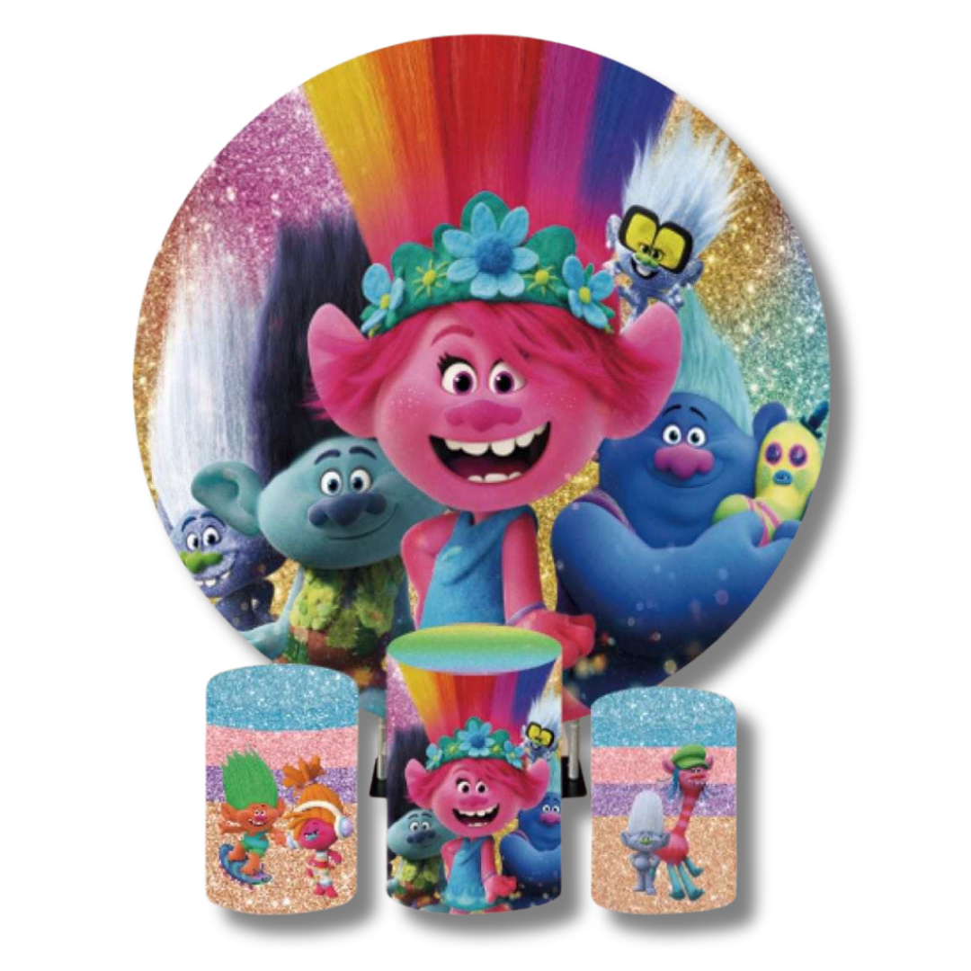TROLL - ROUND BACKDROP