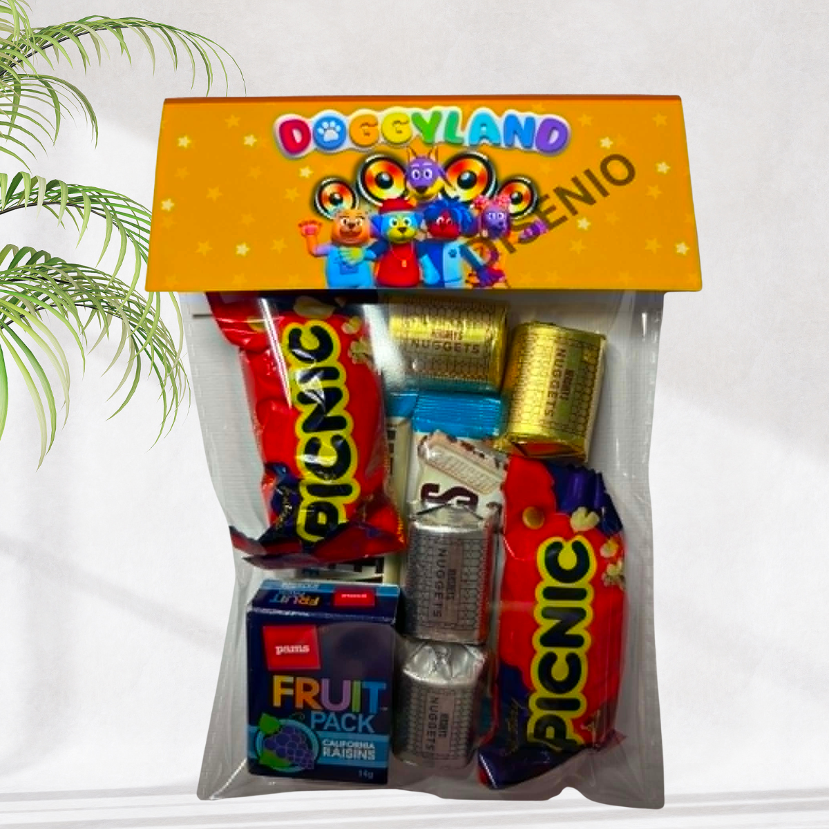 Personalised Candy Favour Bag - Doggy