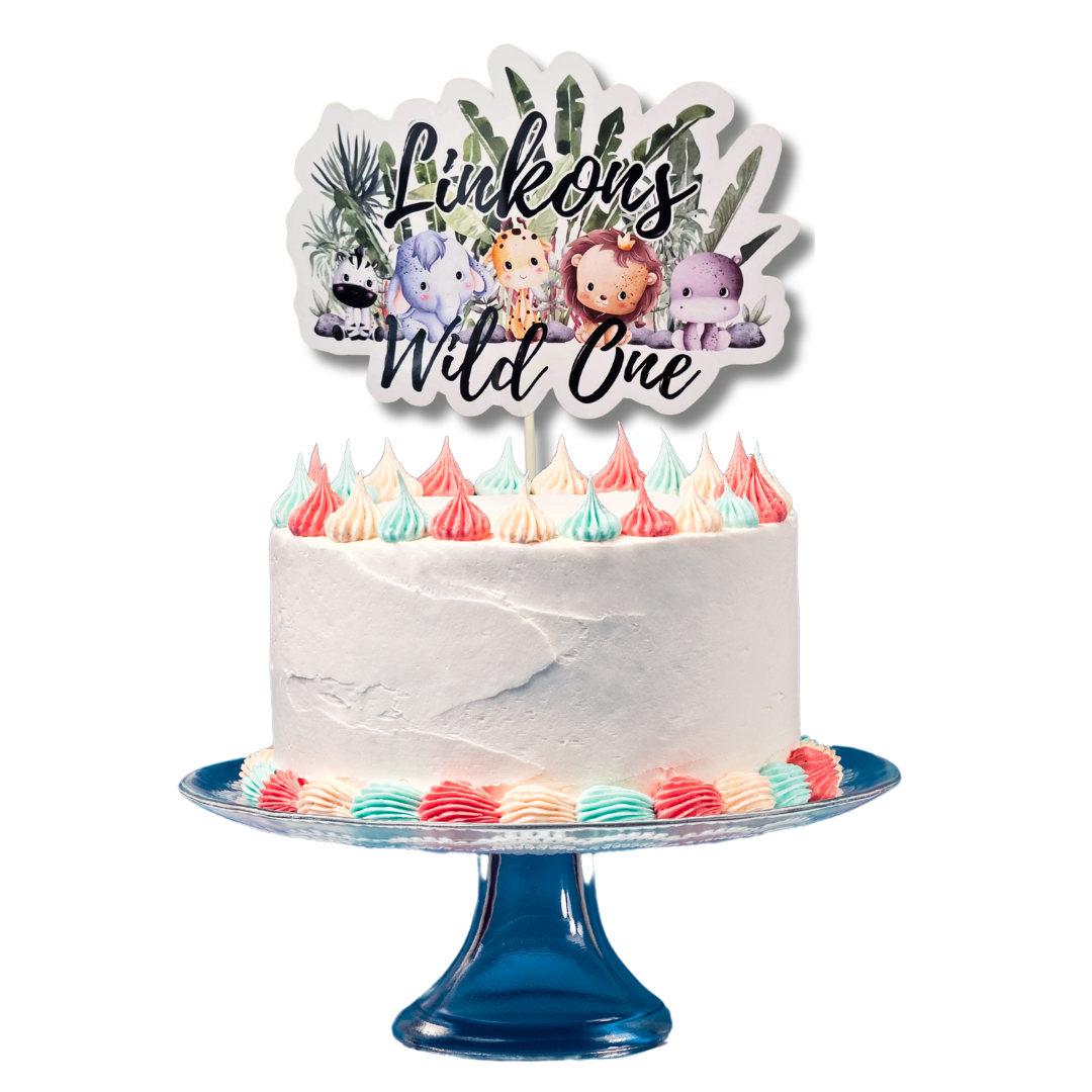 WILD ONES - PERSONALISED CAKE TOPPER