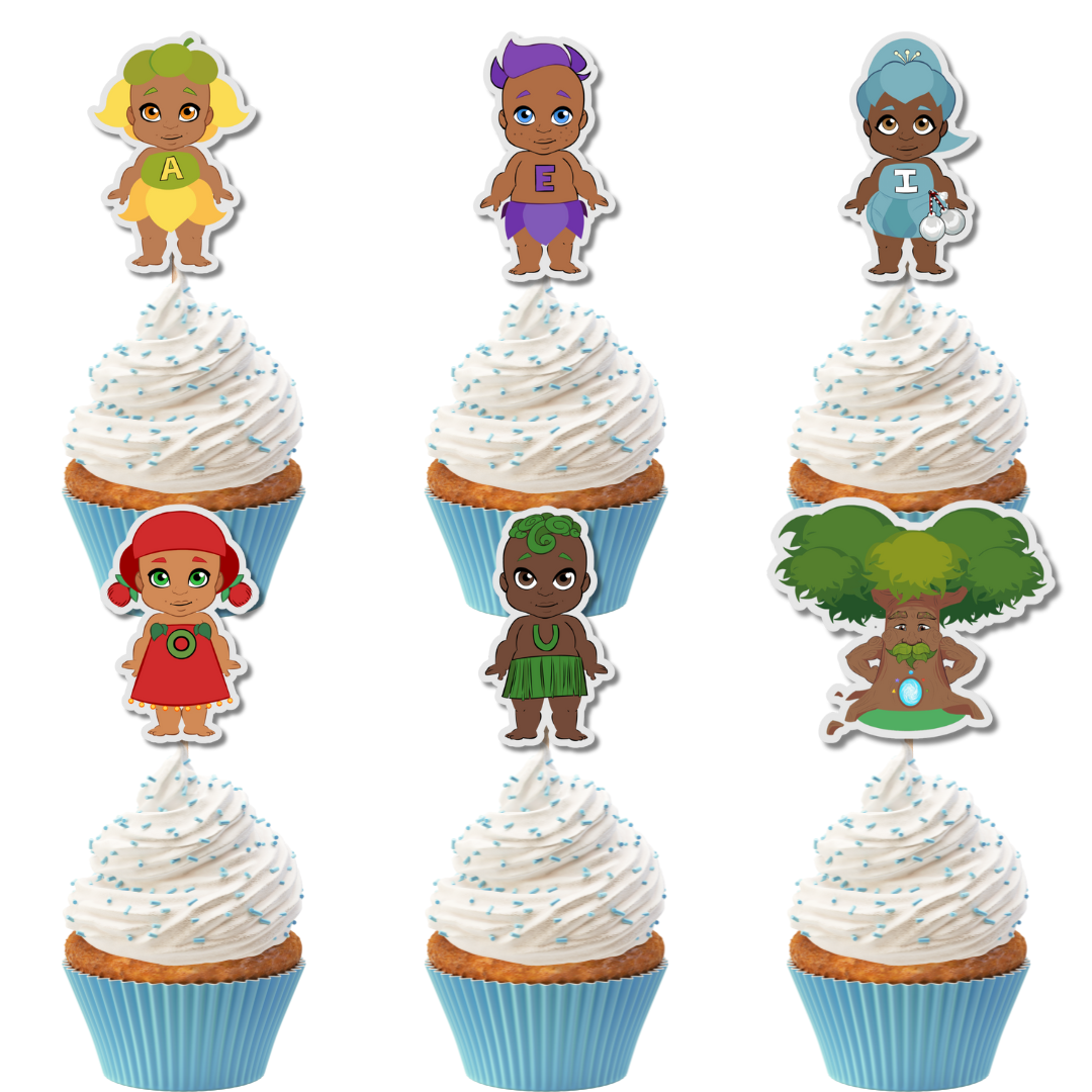 TAKARO PERSONALISED CUPCAKE TOPPER