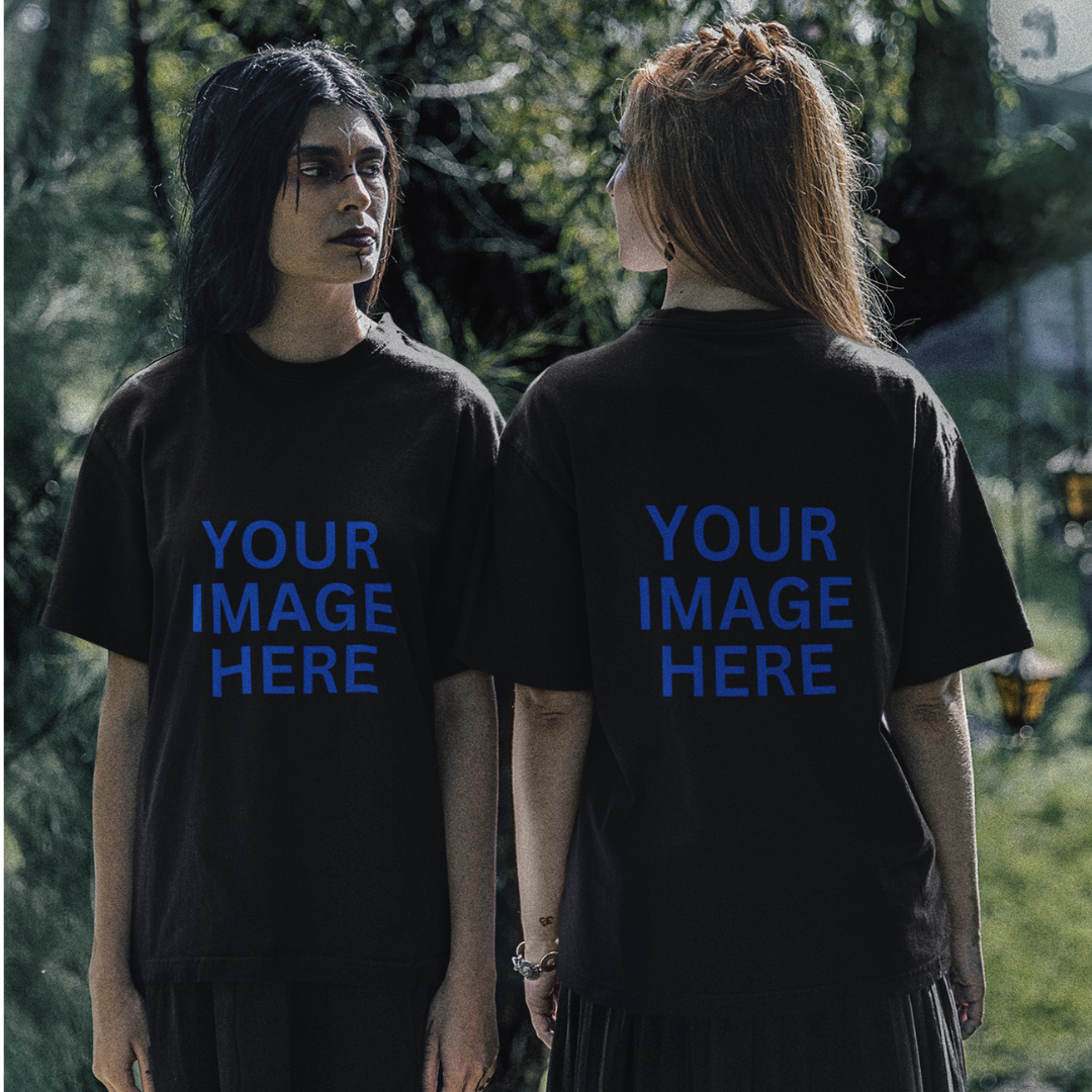 Personalised Adult T-shirt (Front&Back)