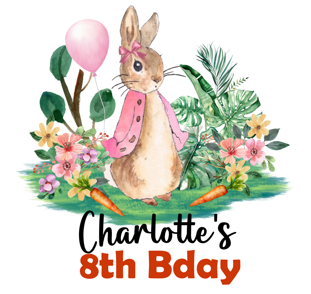 Personalised Kid T-shirt - Bunny