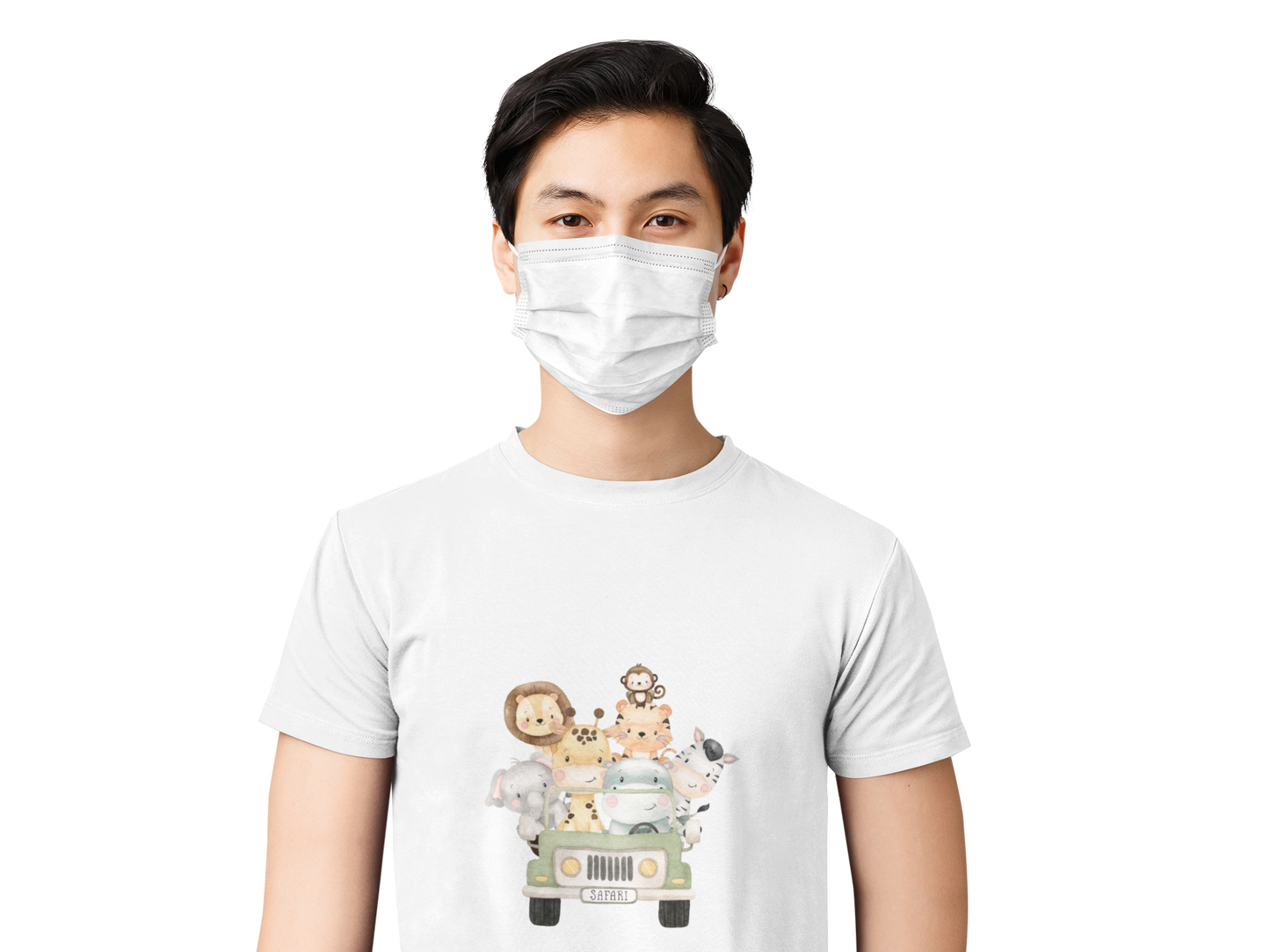 Personalised Adult T-shirt - Safari