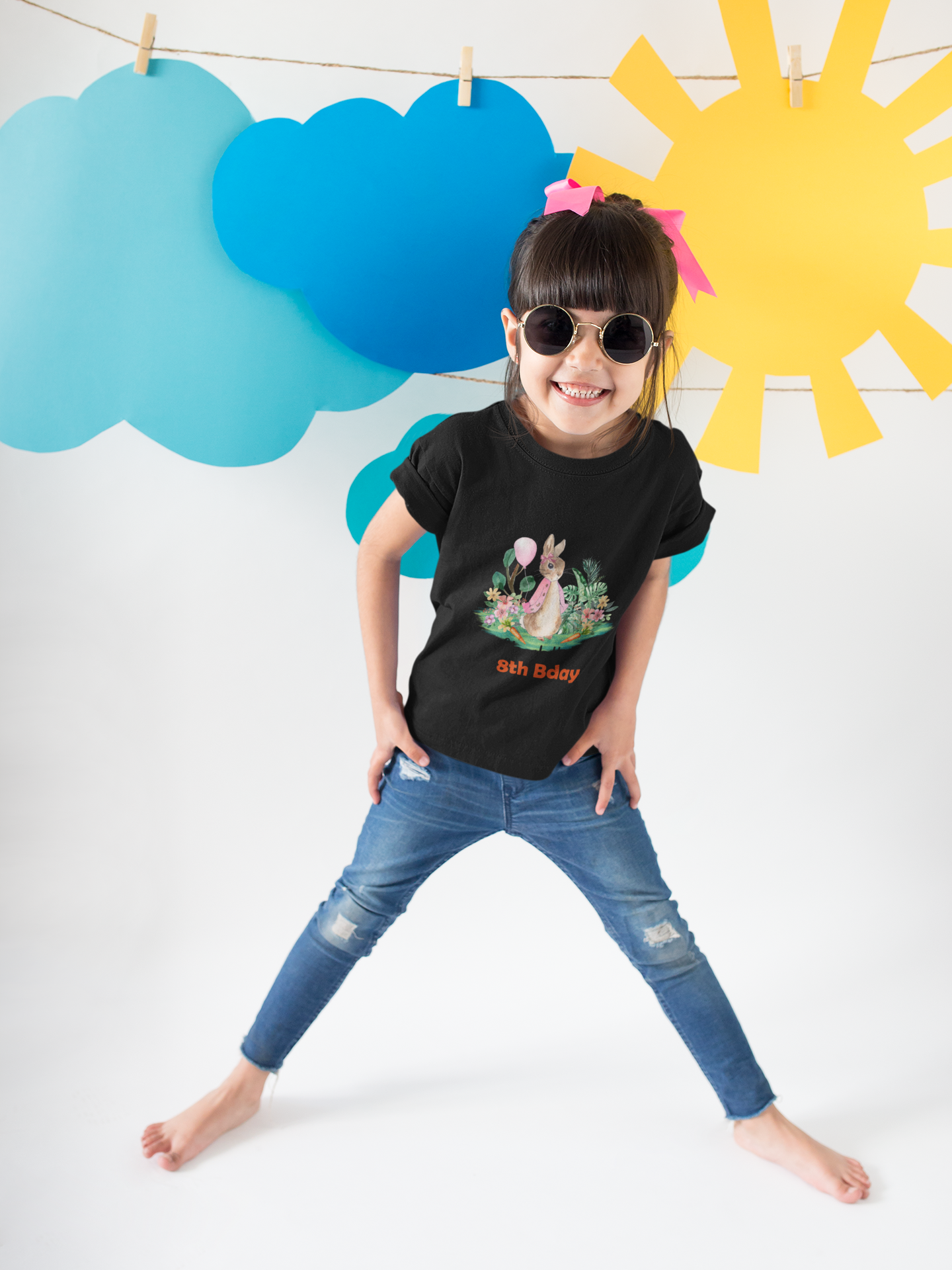 Personalised Kid T-shirt - Bunny