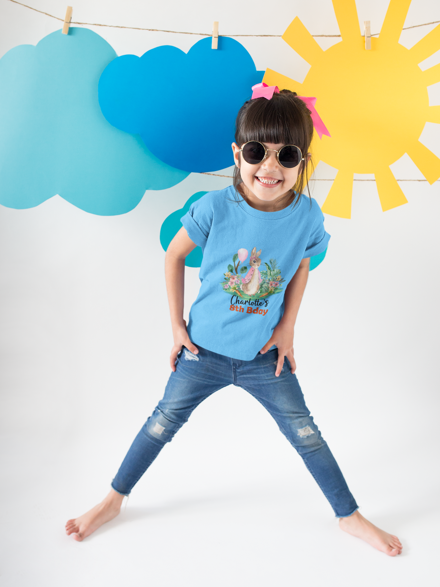 Personalised Kid T-shirt - Bunny