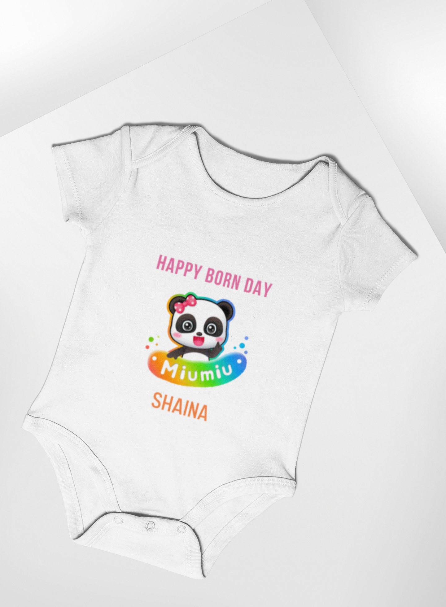 Personalised Onesie - Miumiu