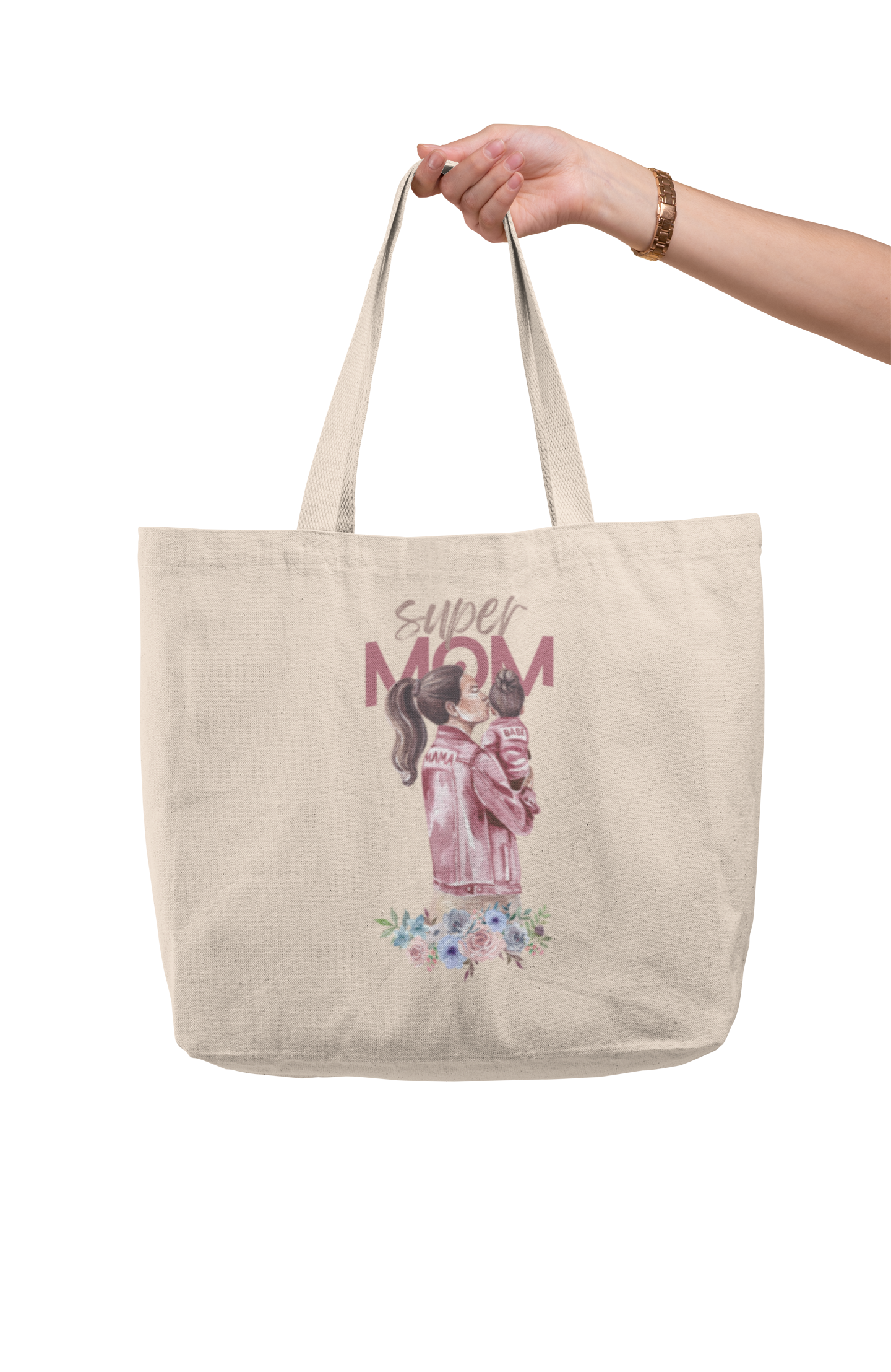 Personalised Tote Bag - Super Mom