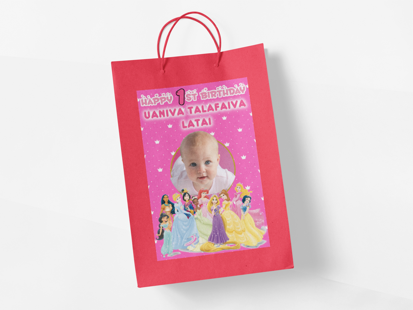 Personalised Goodie Bag - Princess