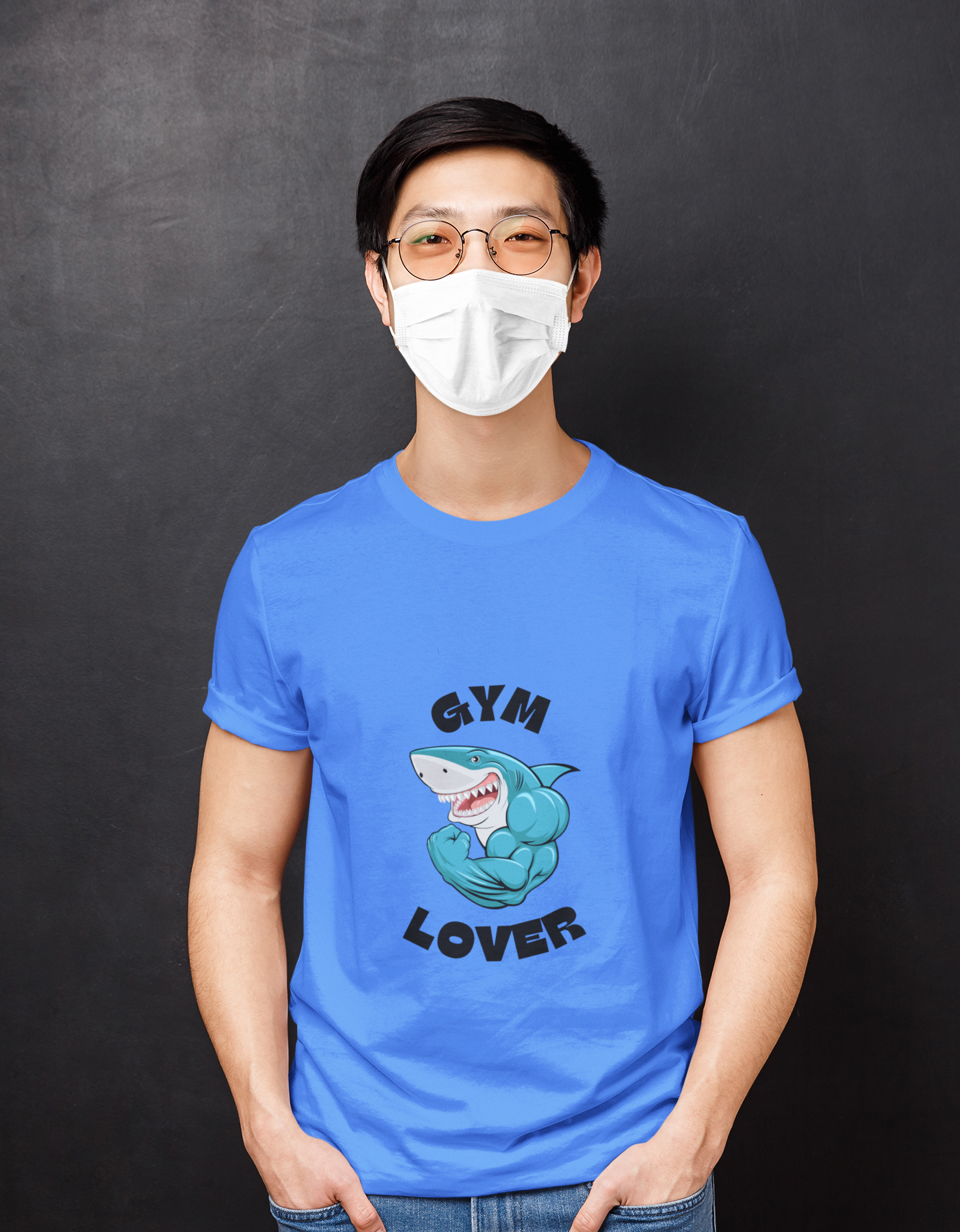 Personalised Adult T-shirt - Gym Lover