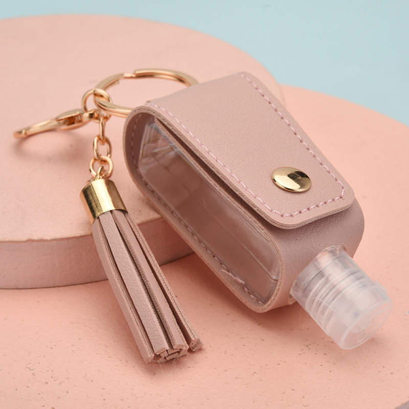 Slender Hand Sanitizer Bottle Holder - Baby Pink