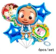 Cocomelon Foil Balloons