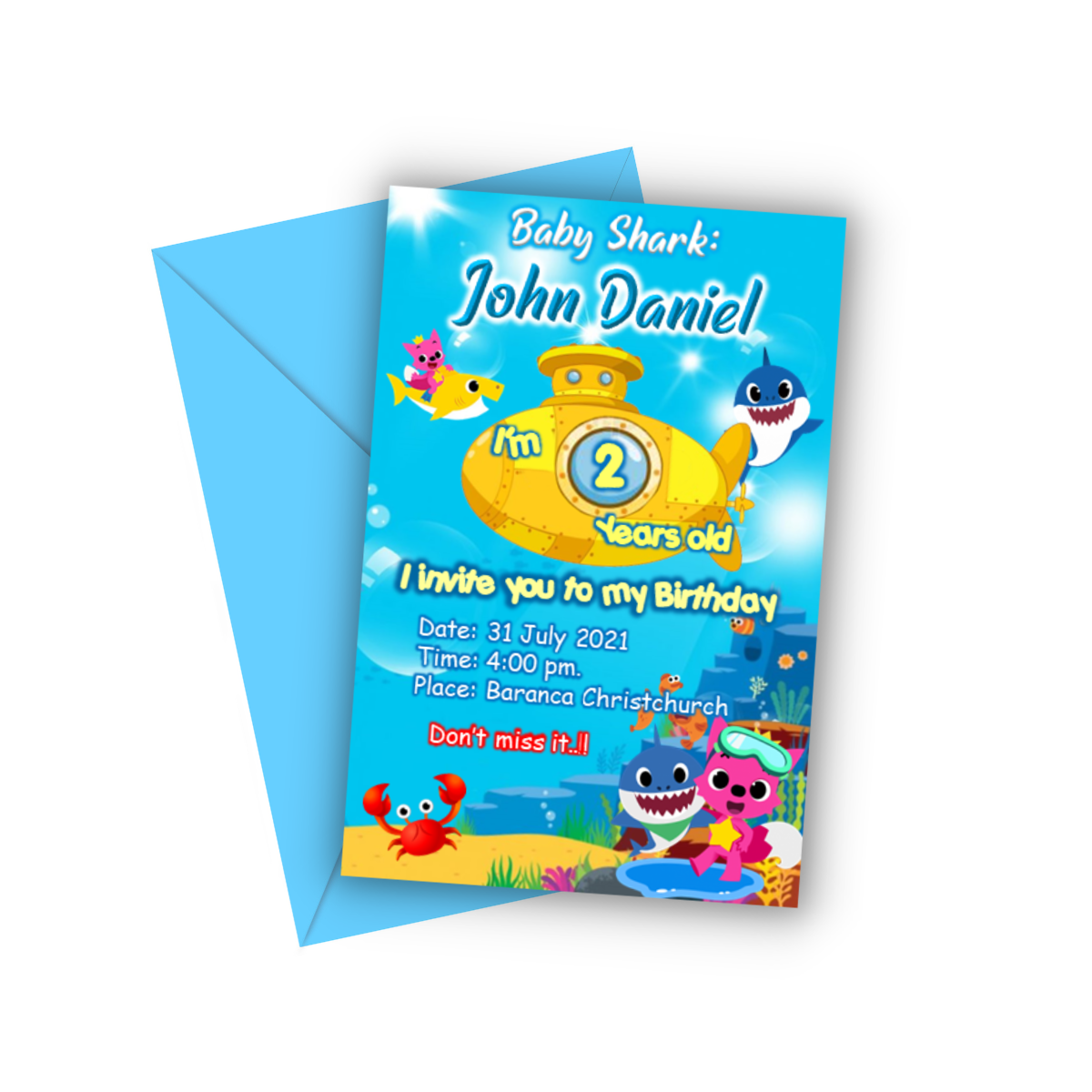 SHARK INVITES