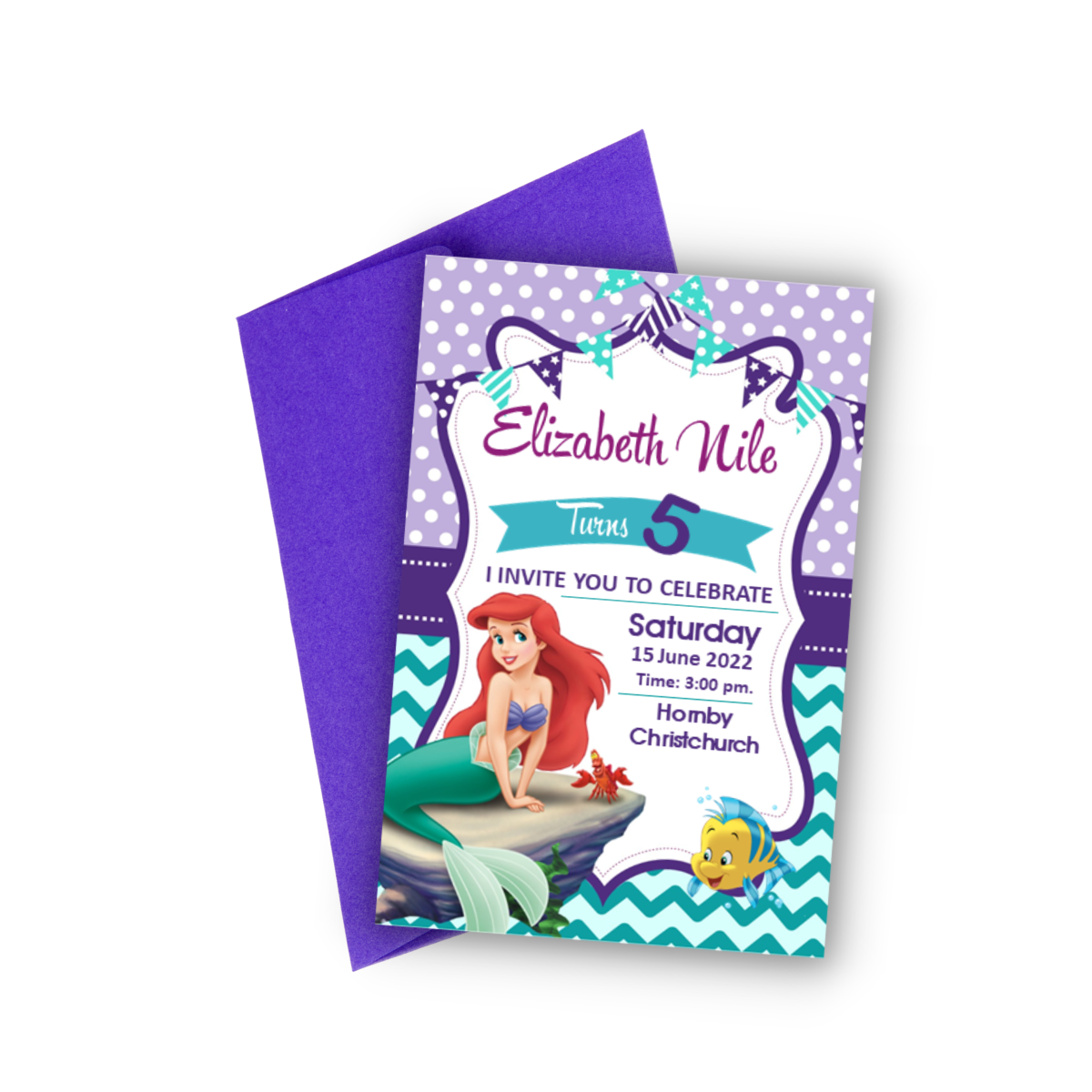 MERMAID INVITES
