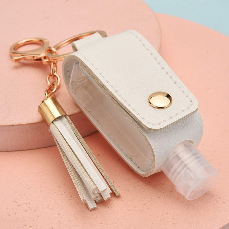 Slender Hand Sanitizer Bottle Holder - White