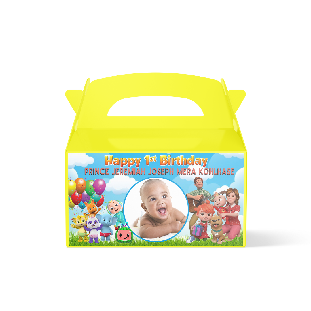 Personalised Treat Box - Cocomelon
