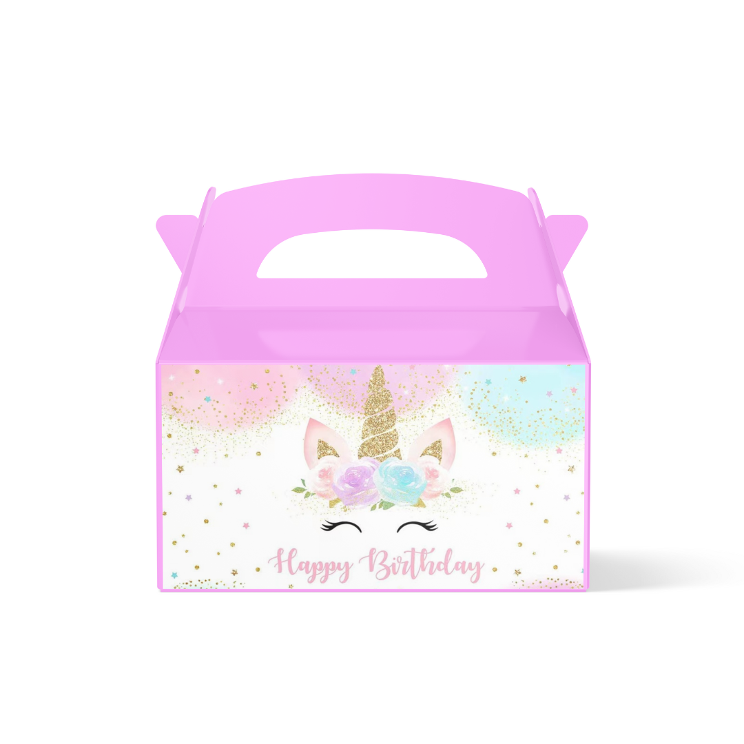 Personalised Treat Box - Unicorn