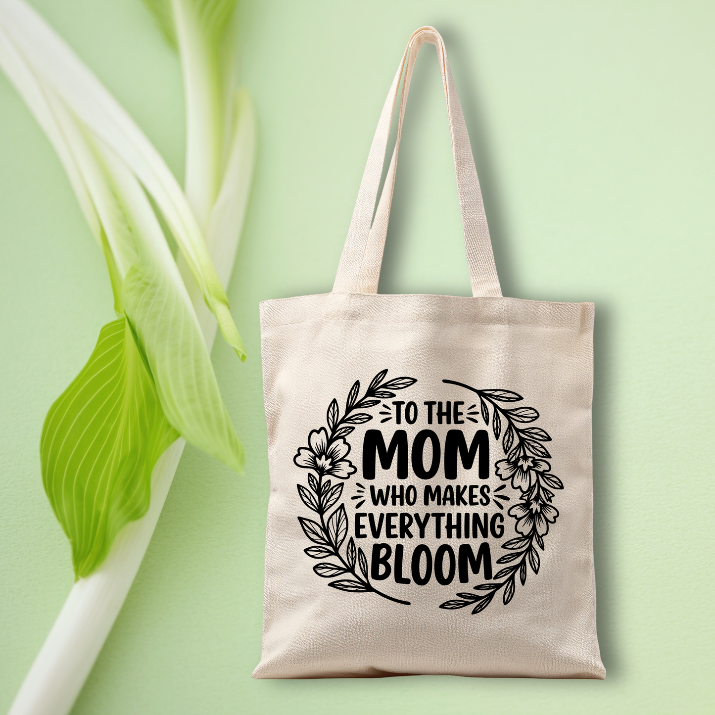 Mom Bloom Tote Bag