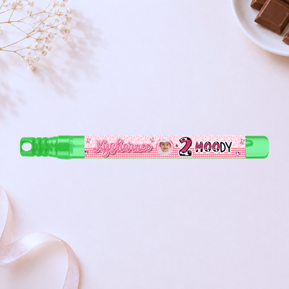 Personalised Bubble Wand - Cow Moody