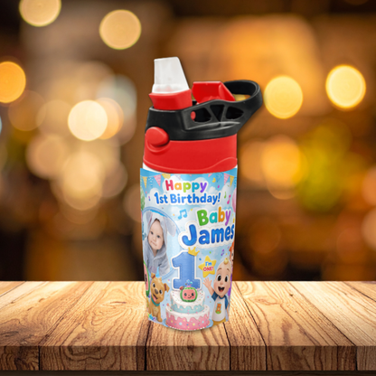 Personalized Tumbler - Black Red