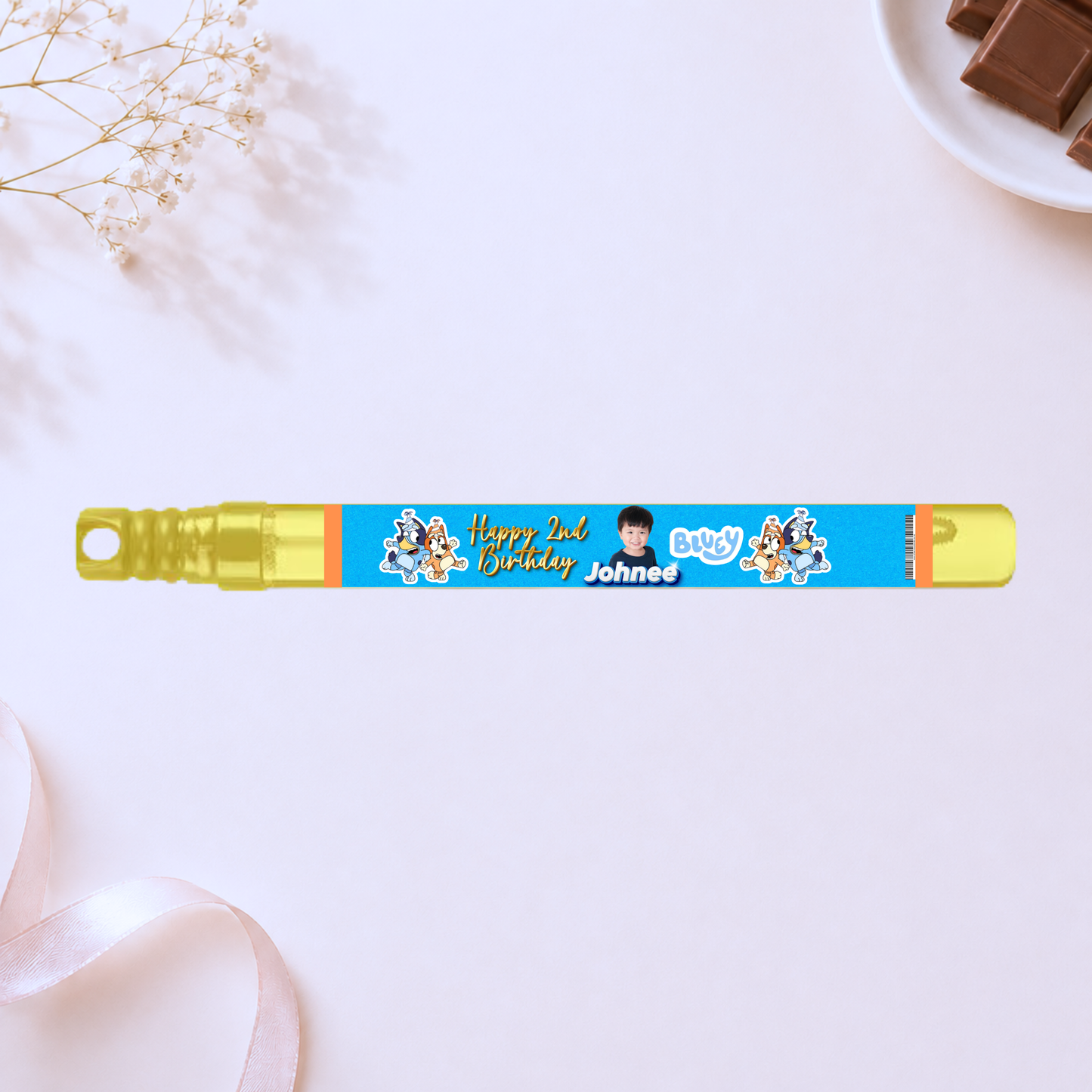 Personalized Bubble Wand - Bluey
