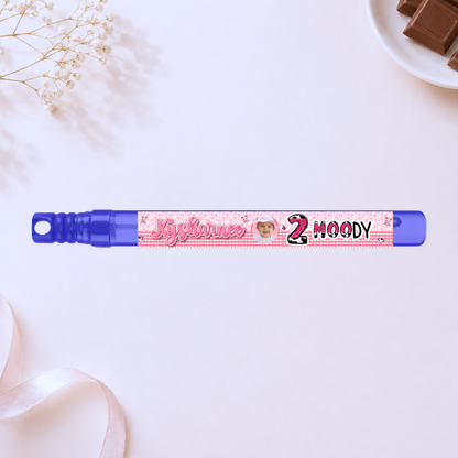 Personalised Bubble Wand - Cow Moody