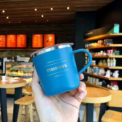 Tyeso Insulated Coffee Cup 260ml Blue