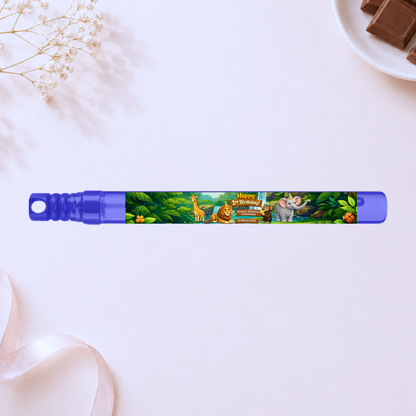 Personalised Bubble Wand - Animals