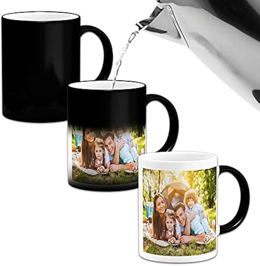 BLACK - MAGIC COLOR CHANGING MUG