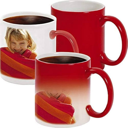 RED - MAGIC COLOR CHANGING MUG
