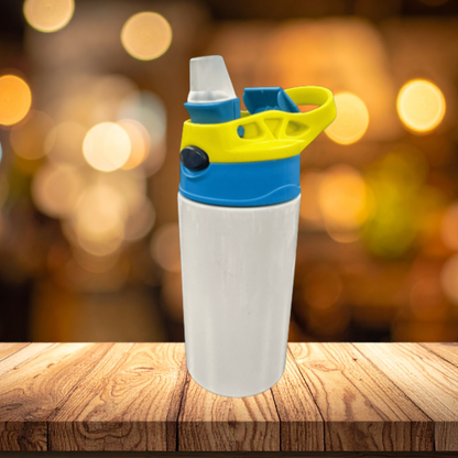 Personalised Tumbler - Yellow Blue