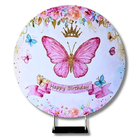 BUTTERFLY - ROUND BACKDROP