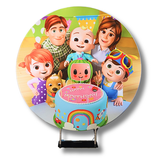 COCOMELON - ROUND BACKDROP