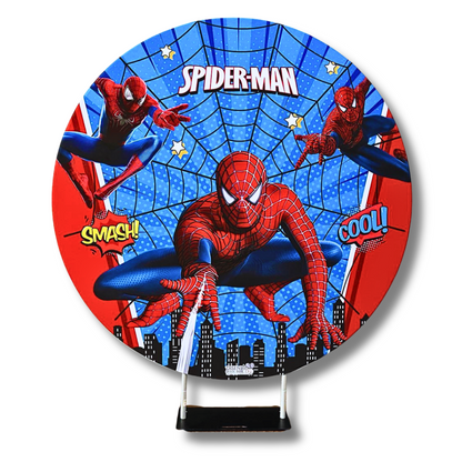 SPIDERMAN - ROUND BACKDROP
