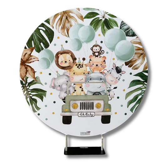 WILD ONES - ROUND BACKDROP