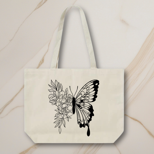 Personalized Tote Bag - Butterfly