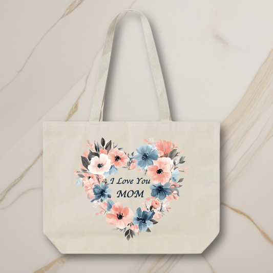 Personalized Tote Bag - I Love You