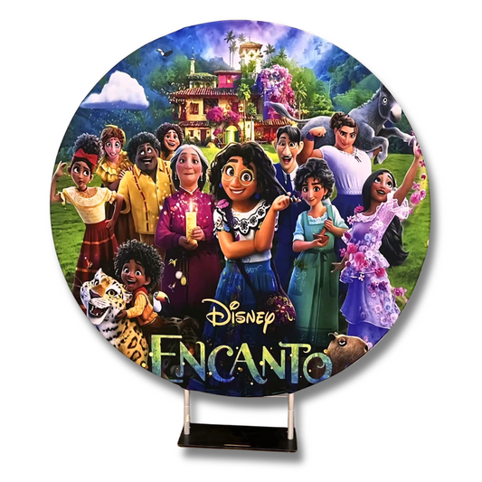ENCANTO - ROUND BACKDROP