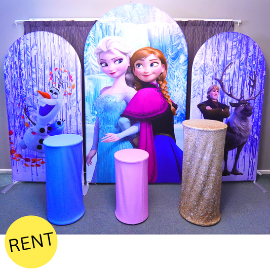 Themed Arch Backdrop