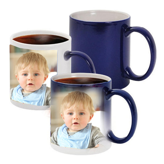 BLUE - MAGIC COLOR CHANGING MUG