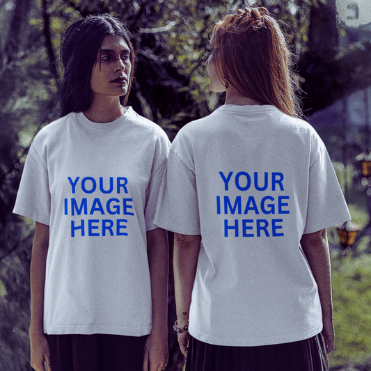 Personalised Adult T-shirt (Front&Back)