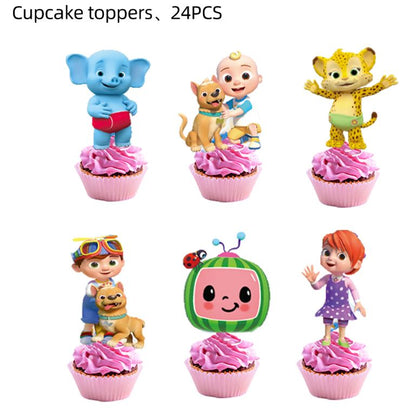 Party Set Cocomelon Blue