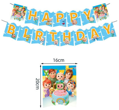Party Set Cocomelon Blue