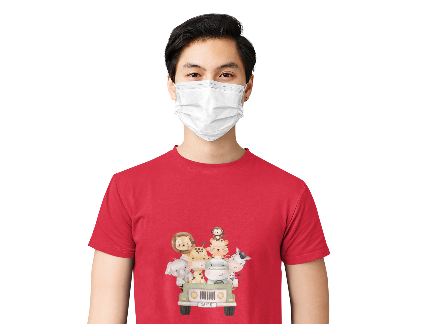 Personalised Adult T-shirt - Safari