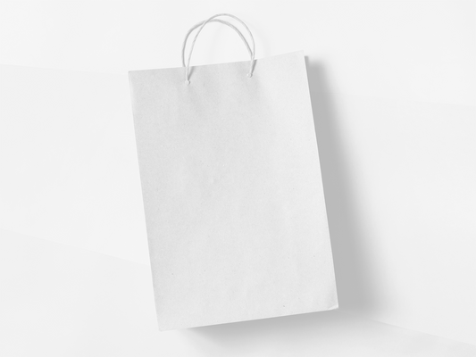 Pack of 4 - Goodie Bags - White