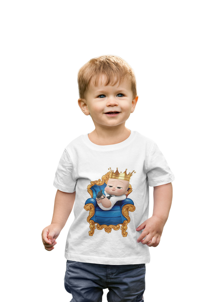 Personalised Kid T-shirt - Boss
