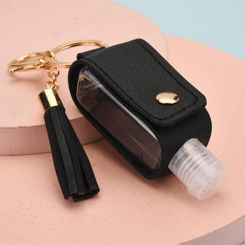 Slender Hand Sanitizer Bottle Holder - Black