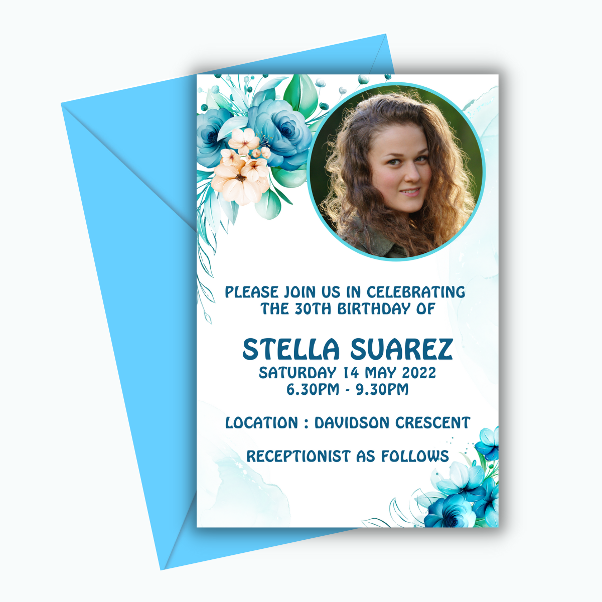 Personalized Invitation - 30th Birthday